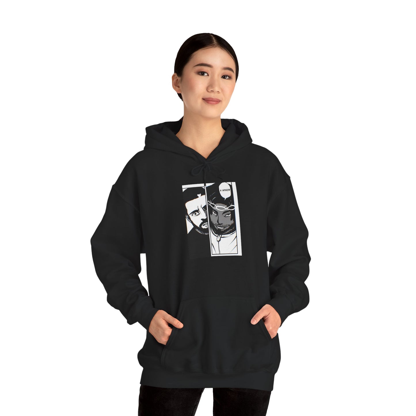 Kendrick Lamar Drake Anime Battle - Hooded Sweatshirt