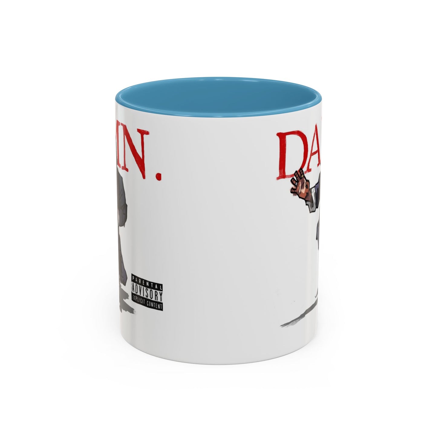 Kendrick Lamar “Kung Fu Kenny” DAMN Mug – Hip-Hop Coffee Cup, Artistic Fan Gift
