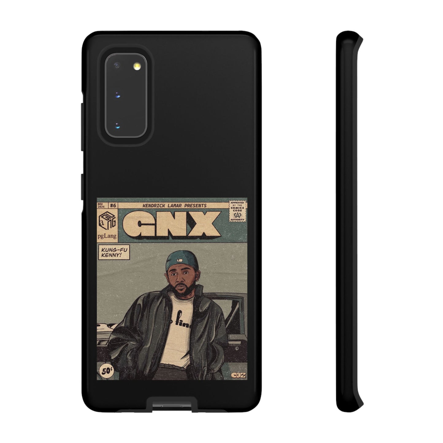 Kendrick Lamar "GNX" Comic Book Phone Case – Tough Shockproof Cover for iPhone, Samsung, & More