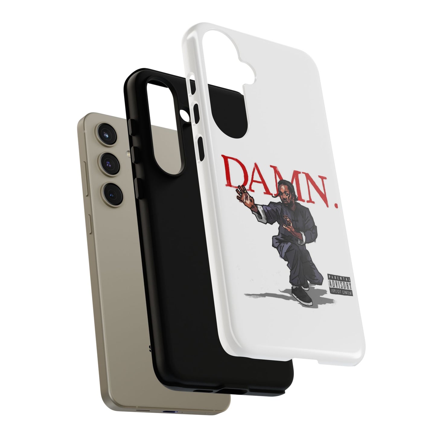 Kendrick Lamar “Kung Fu Kenny” DAMN Album Tough Phone Case – Shockproof Dual Layer Cover