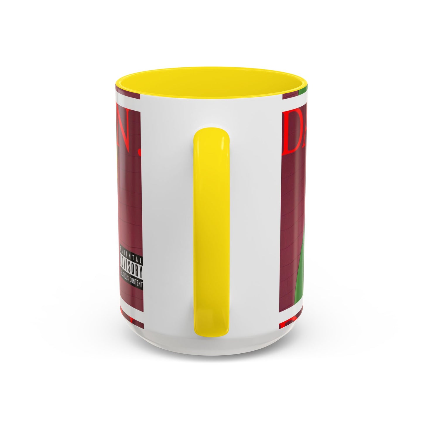 Kendrick Lamar x Simpsons "DARN" Ned Flanders Mashup Mug – Funny Hip Hop Accent Coffee Cup – 11oz & 15oz