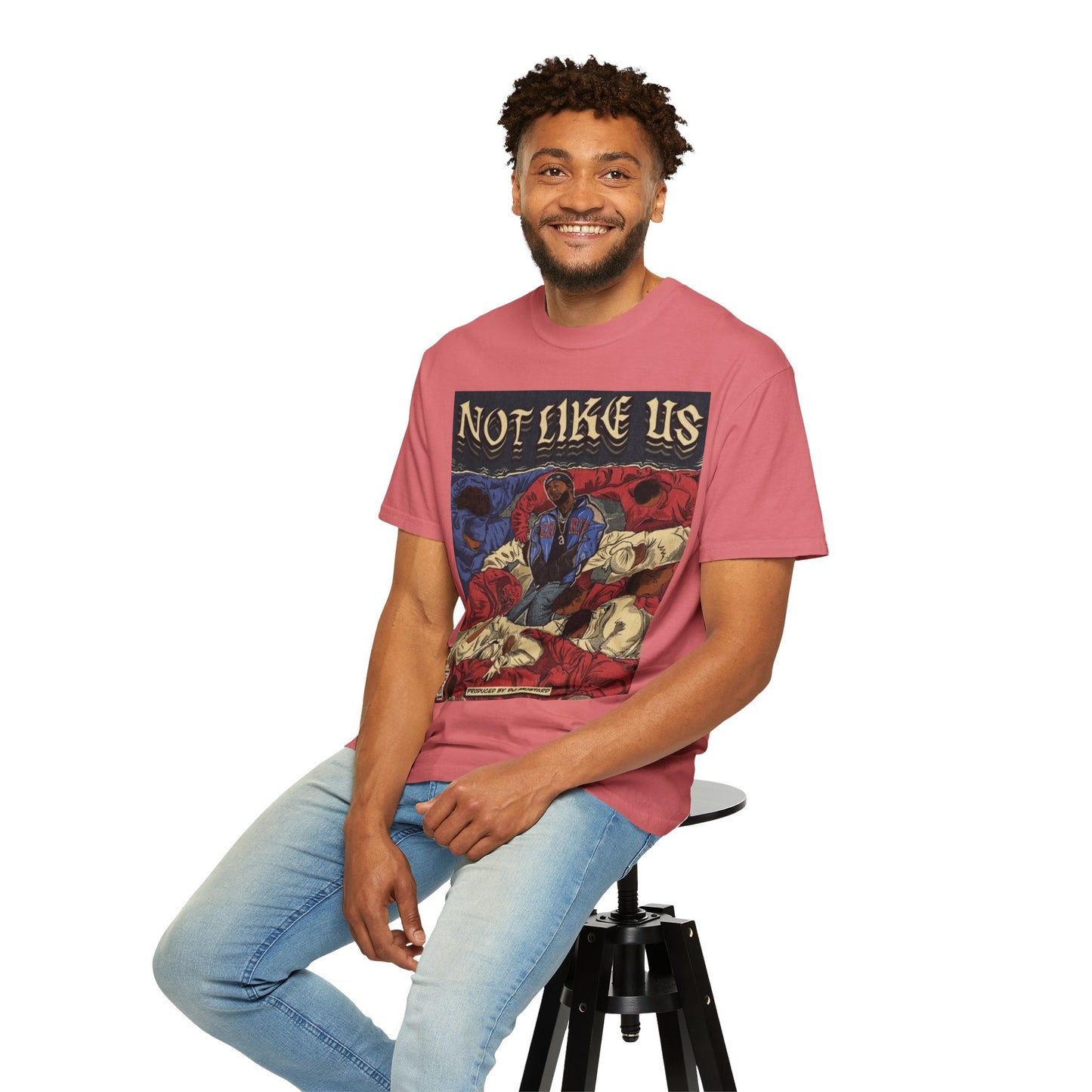 Kendrick Lamar "Not Like Us" Comic Cover - T-shirt