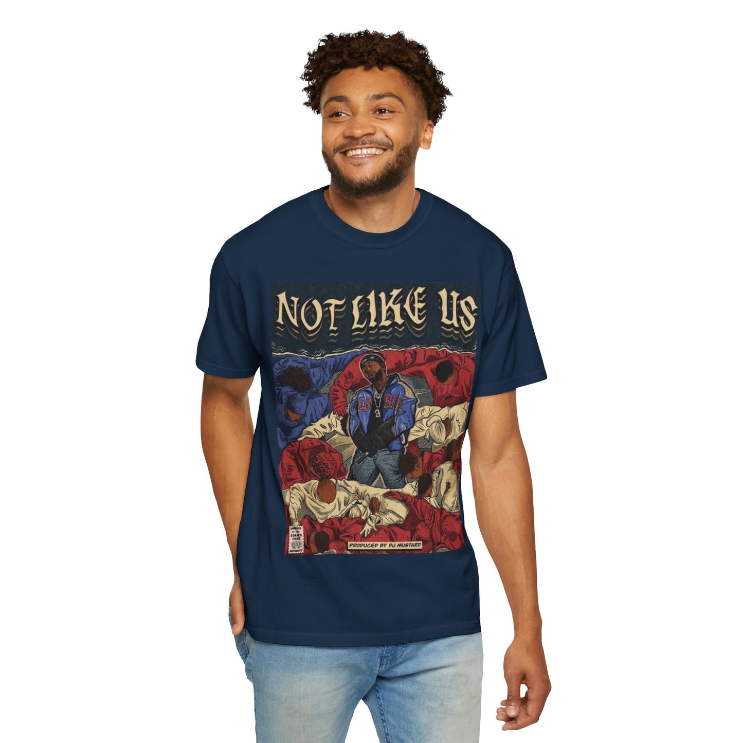 Kendrick Lamar "Not Like Us" Comic Cover - T-shirt