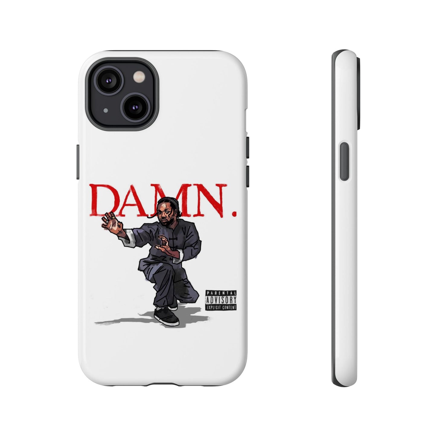 Kendrick Lamar “Kung Fu Kenny” DAMN Album Tough Phone Case – Shockproof Dual Layer Cover