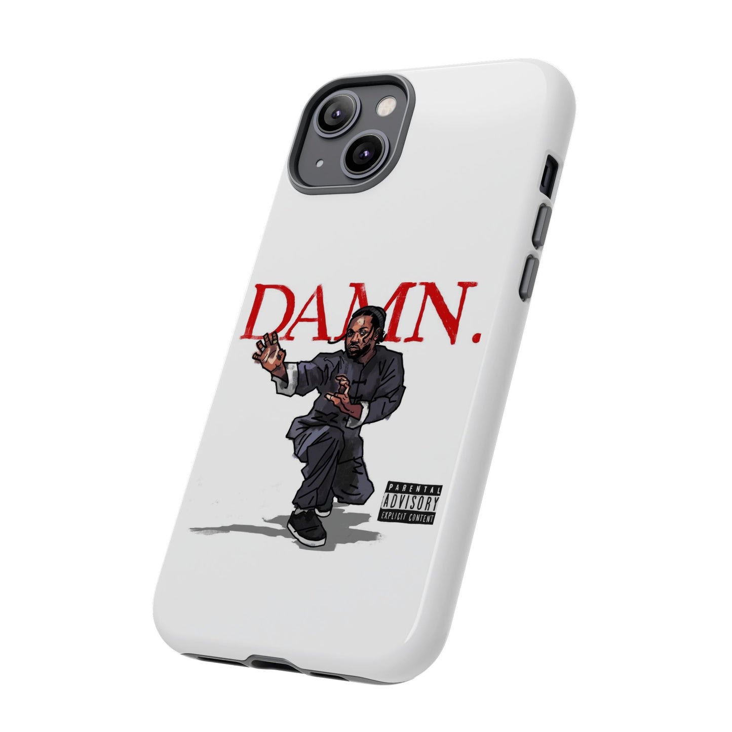 Kendrick Lamar “Kung Fu Kenny” DAMN Album Tough Phone Case – Shockproof Dual Layer Cover