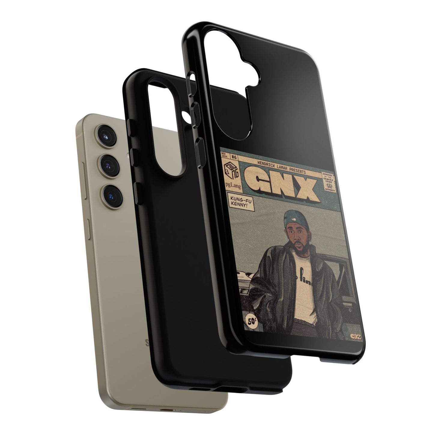 Kendrick Lamar "GNX" Comic Book Phone Case – Tough Shockproof Cover for iPhone, Samsung, & More
