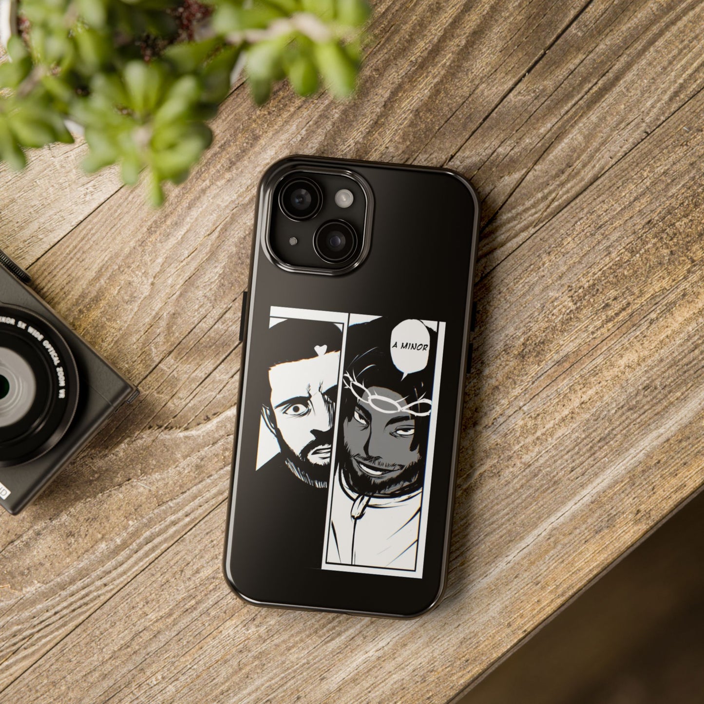 Kendrick Lamar Drake Anime Battle - Phone Case