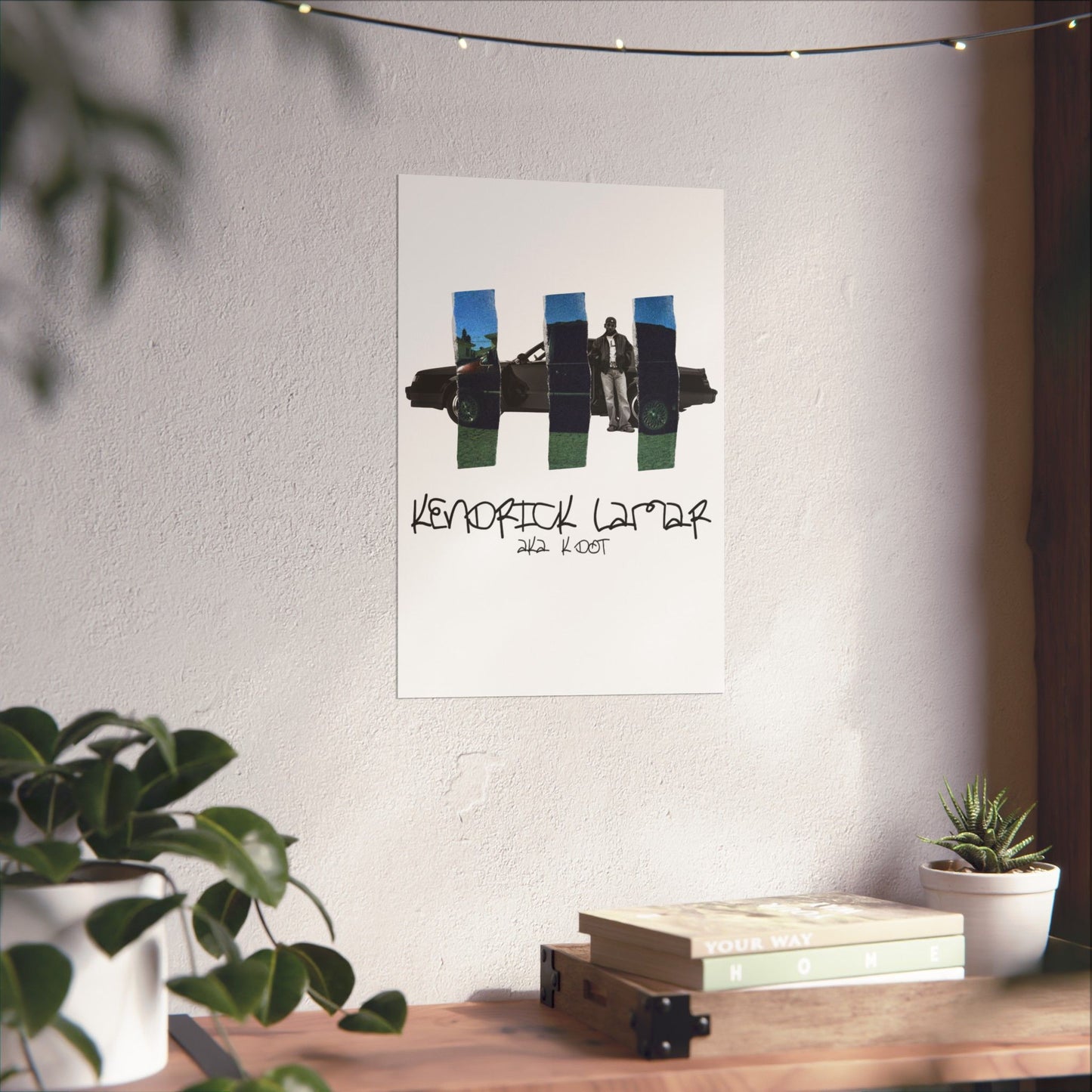 Kendrick Lamar GNX + Good Kid, m.A.A.d City Mashup Poster, Matte – Rap Wall Art, Hip-Hop Home Decor, Urban Music Print, Gift for Fan