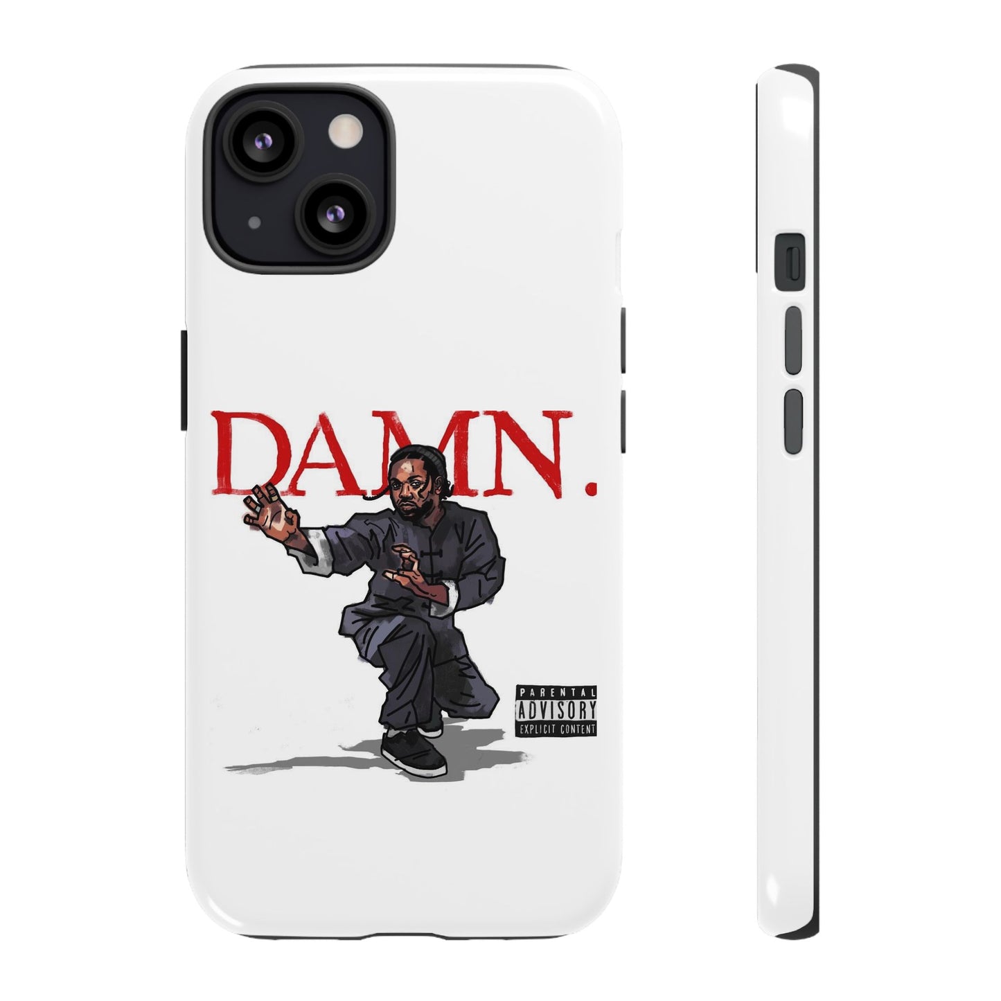 Kendrick Lamar “Kung Fu Kenny” DAMN Album Tough Phone Case – Shockproof Dual Layer Cover