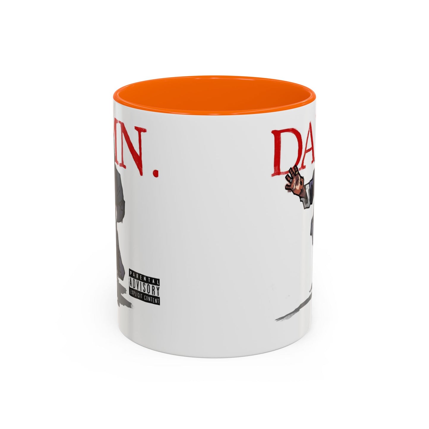 Kendrick Lamar “Kung Fu Kenny” DAMN Mug – Hip-Hop Coffee Cup, Artistic Fan Gift
