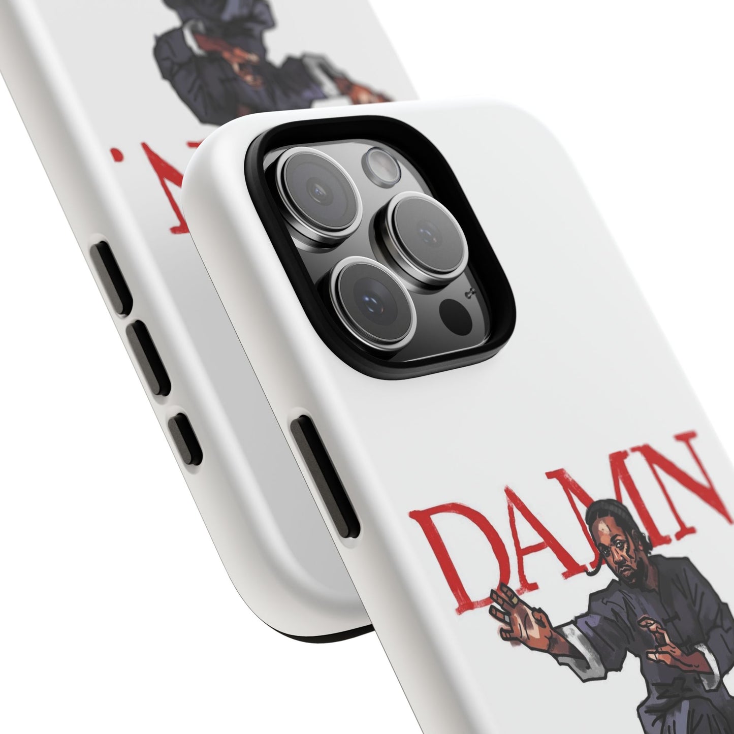 Kendrick Lamar “Kung Fu Kenny” DAMN Album Tough Phone Case – Shockproof Dual Layer Cover