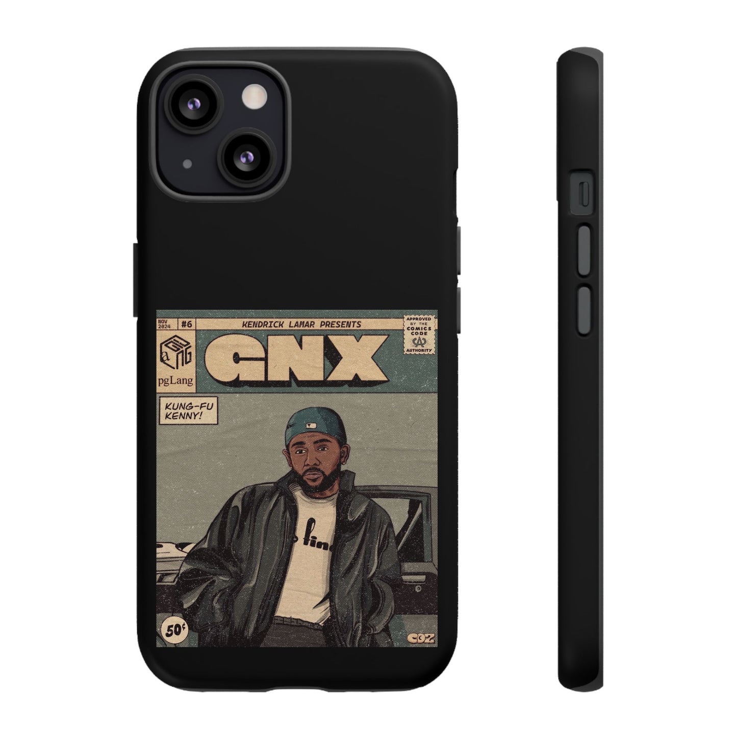 Kendrick Lamar "GNX" Comic Book Phone Case – Tough Shockproof Cover for iPhone, Samsung, & More