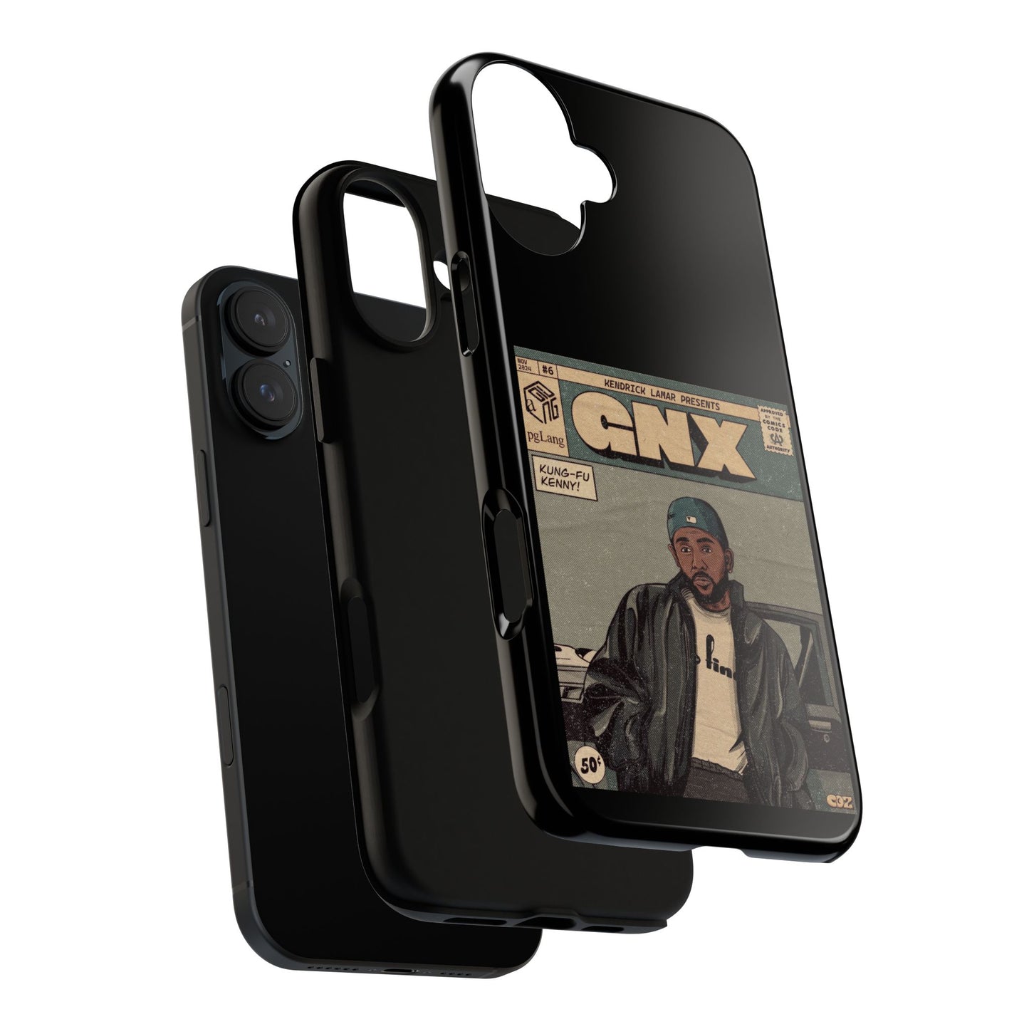 Kendrick Lamar "GNX" Comic Book Phone Case – Tough Shockproof Cover for iPhone, Samsung, & More