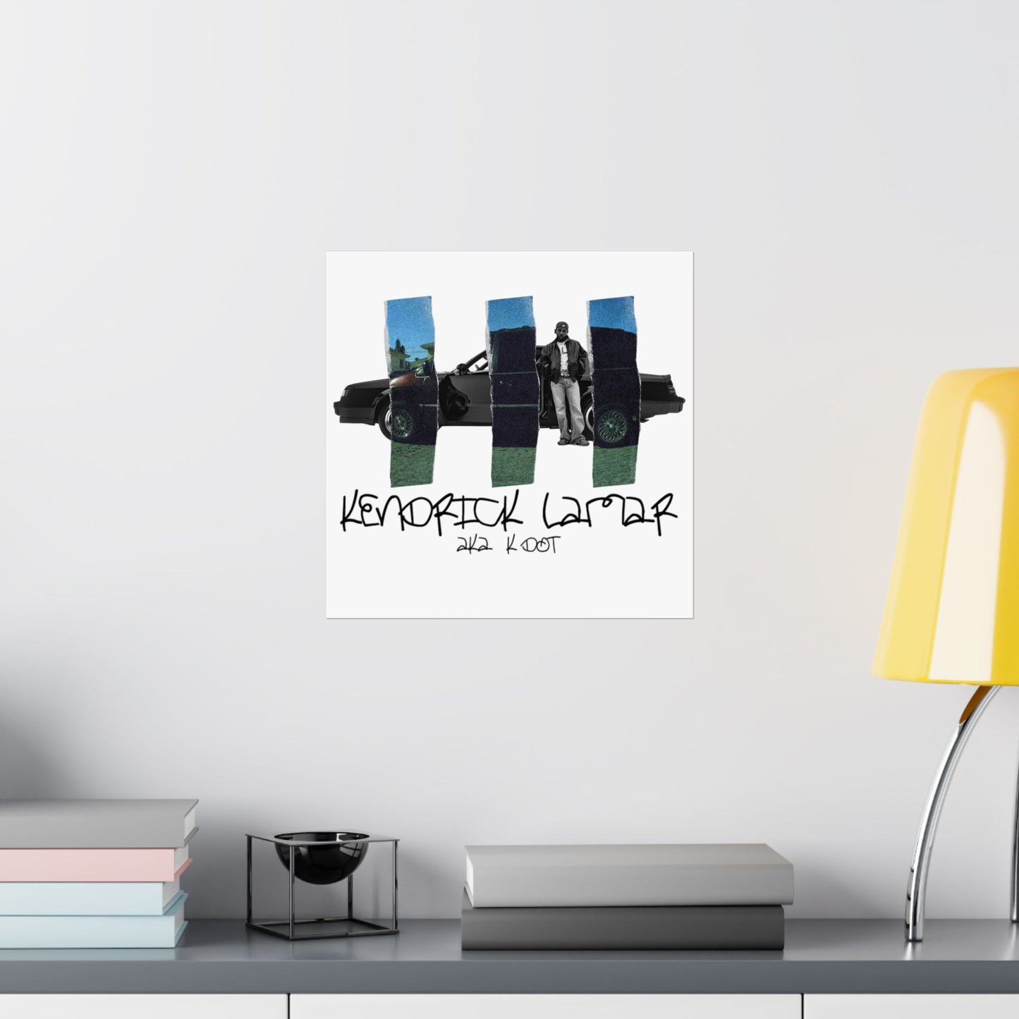 Kendrick Lamar GNX + Good Kid, m.A.A.d City Mashup Poster, Matte – Rap Wall Art, Hip-Hop Home Decor, Urban Music Print, Gift for Fan