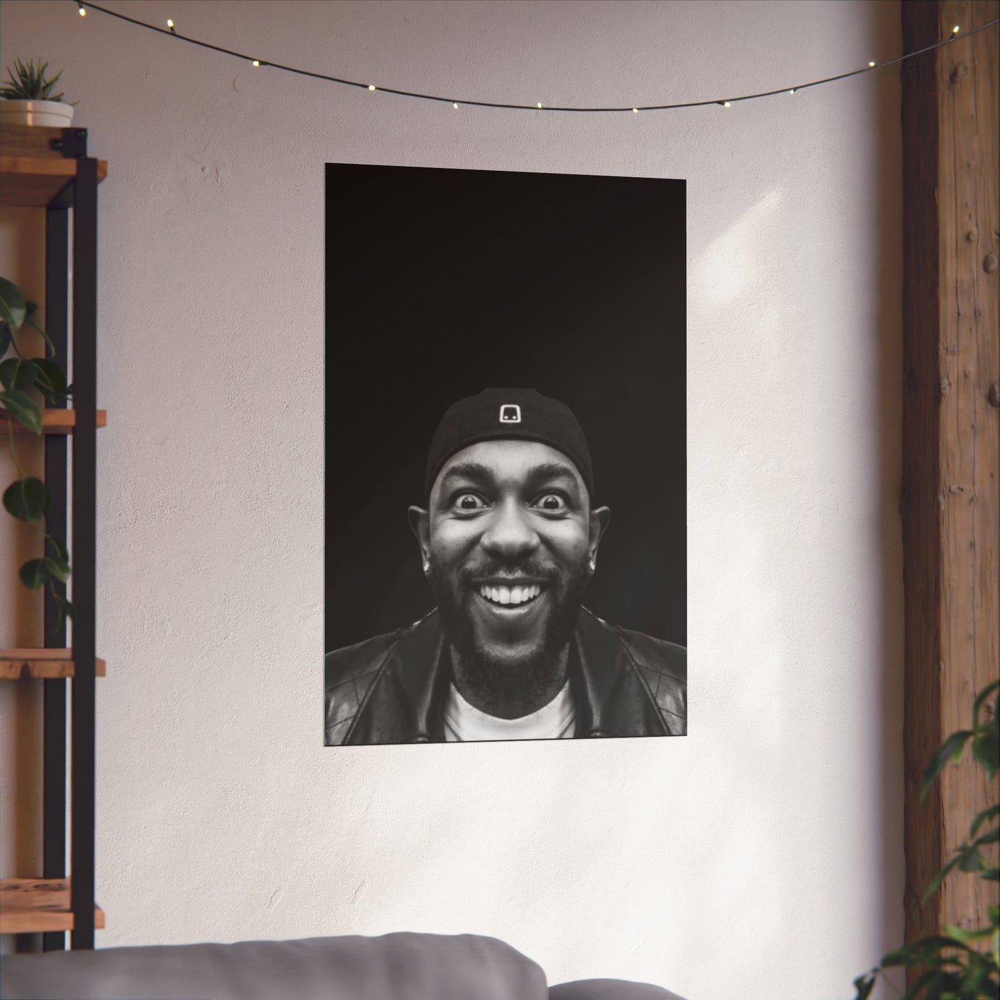 Kendrick Lamar Meme Face Mustard - Matte Posters