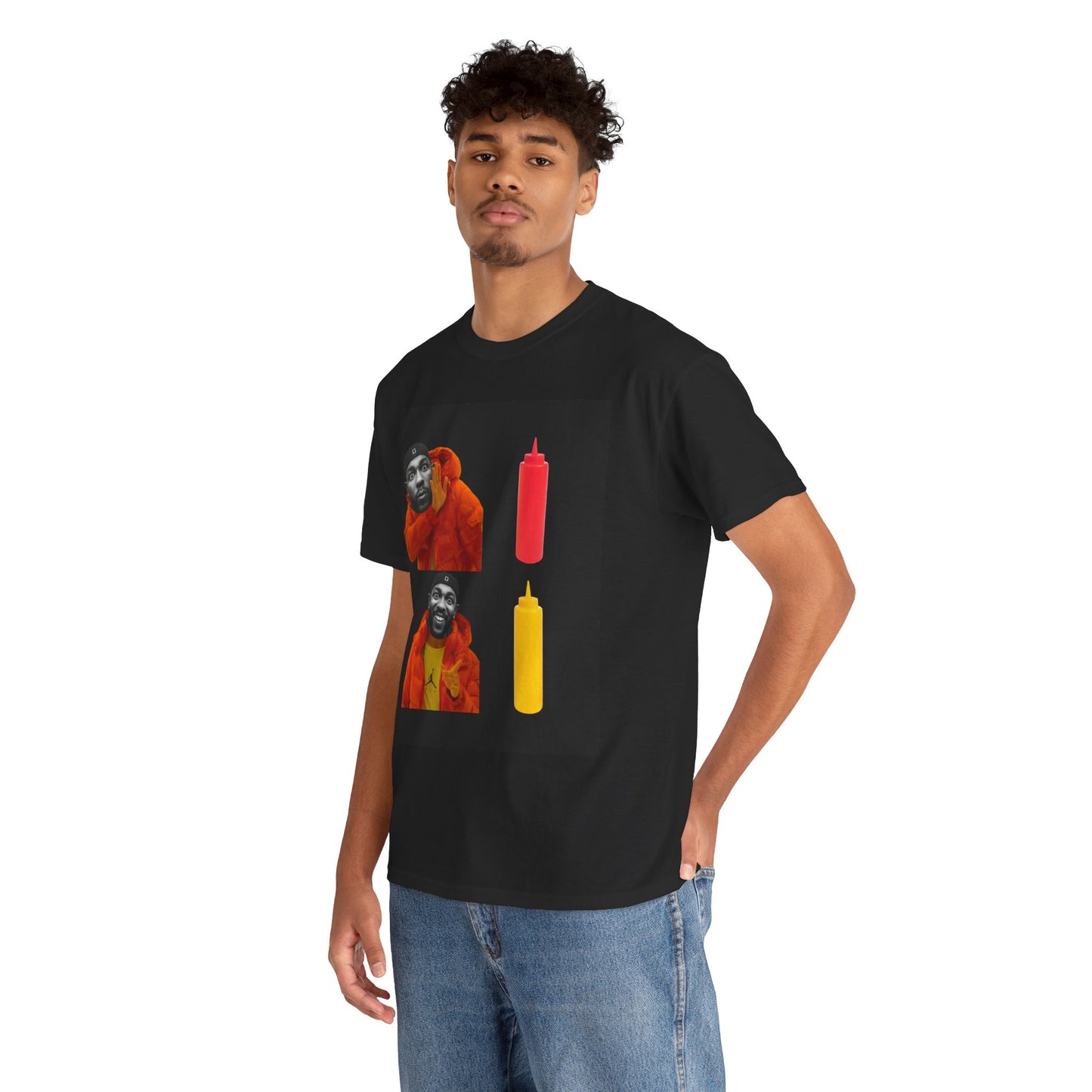 Kendrick Lamar Mustard Drake Meme - Graphic T-Shirt - Tee