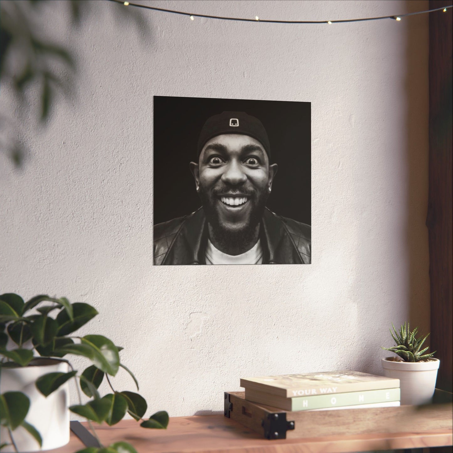 Kendrick Lamar Meme Face Mustard - Matte Posters