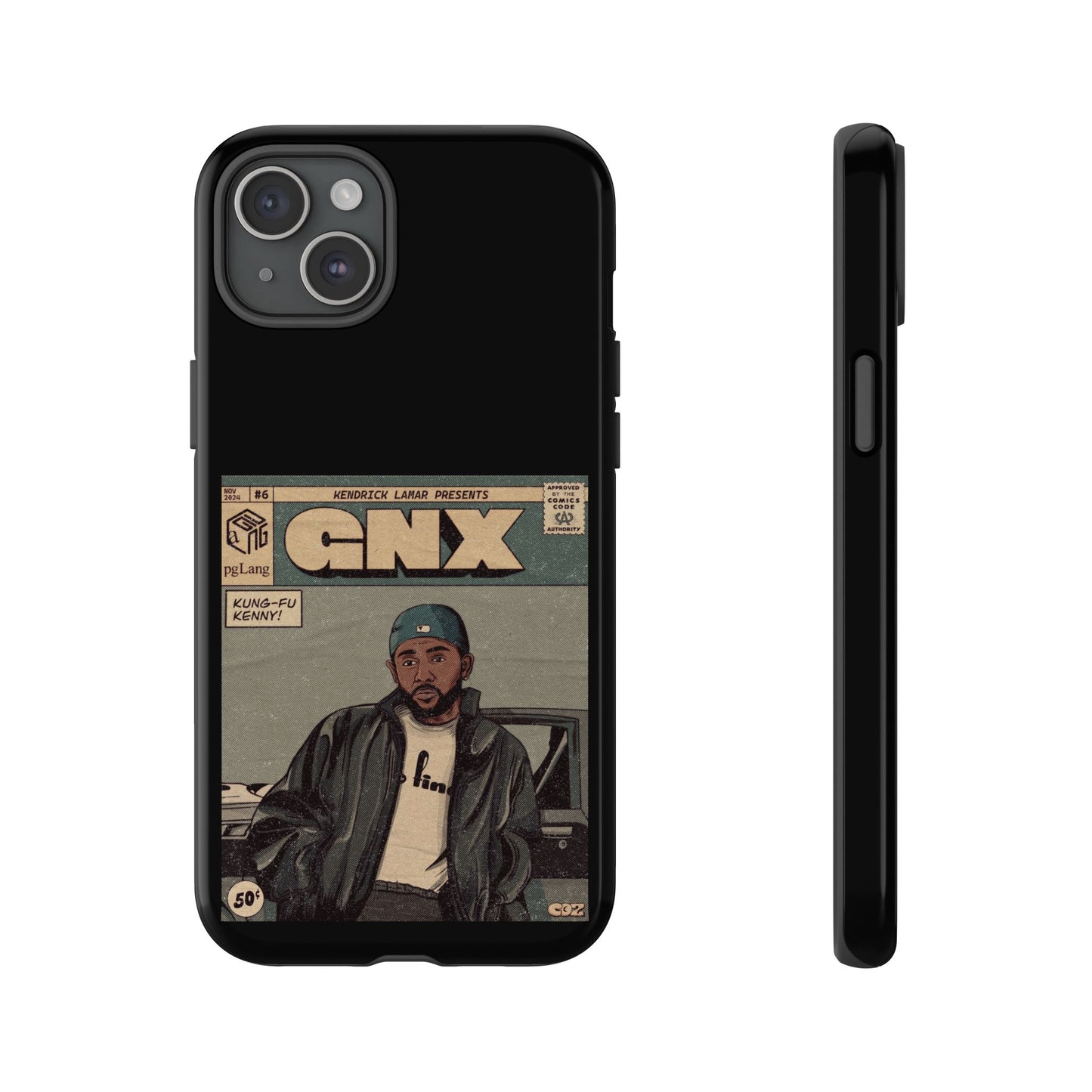 Kendrick Lamar "GNX" Comic Book Phone Case – Tough Shockproof Cover for iPhone, Samsung, & More