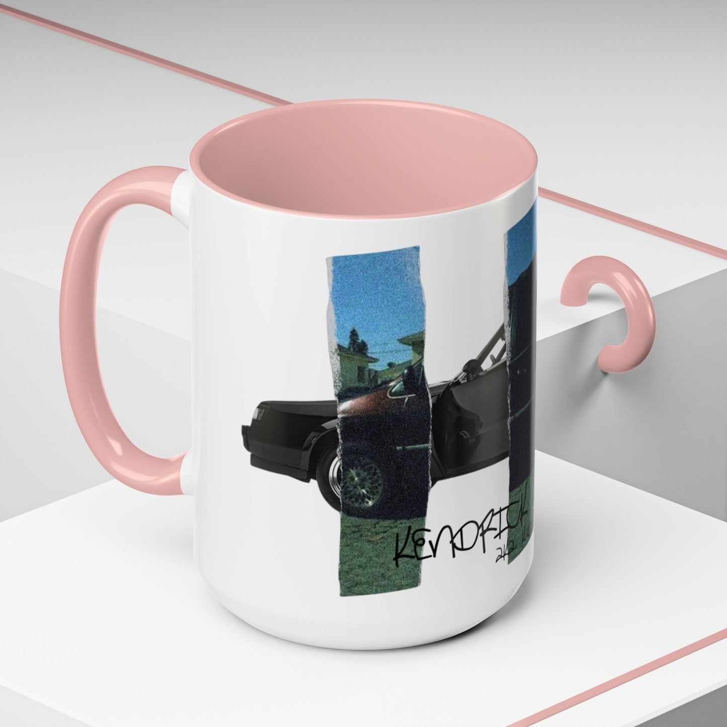 Kendrick Lamar GNX x Good Kid, M.A.A.D City Mashup Mug – Hip-Hop Fan Art Accent Coffee Cup