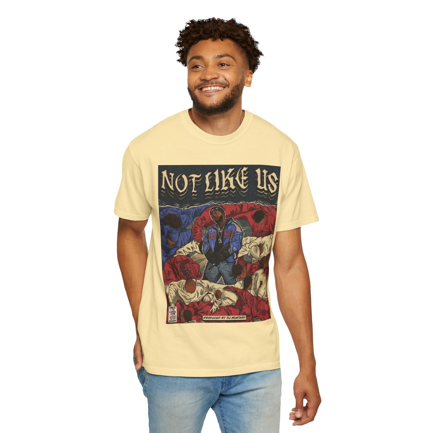 Kendrick Lamar "Not Like Us" Comic Cover - T-shirt
