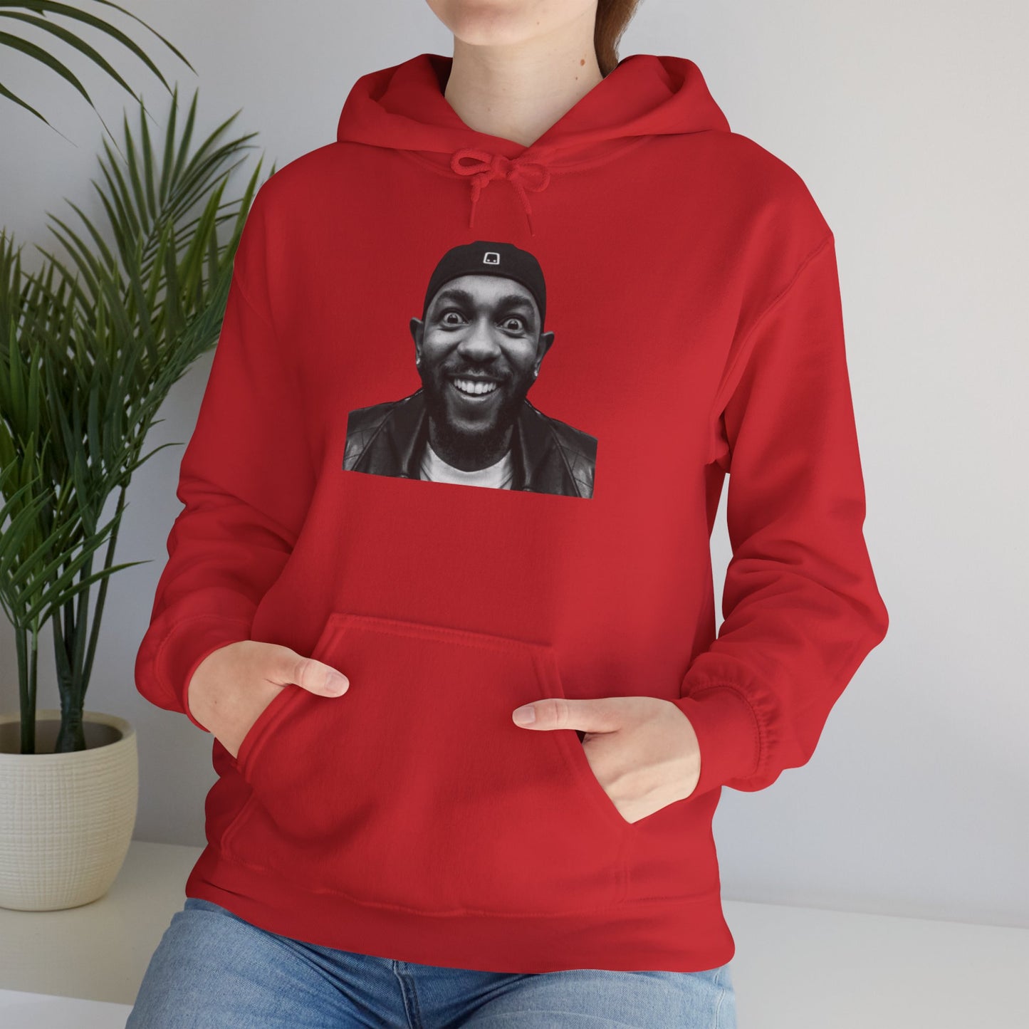 Kendrick Lamar Meme Face Mustard - Hooded Sweatshirt