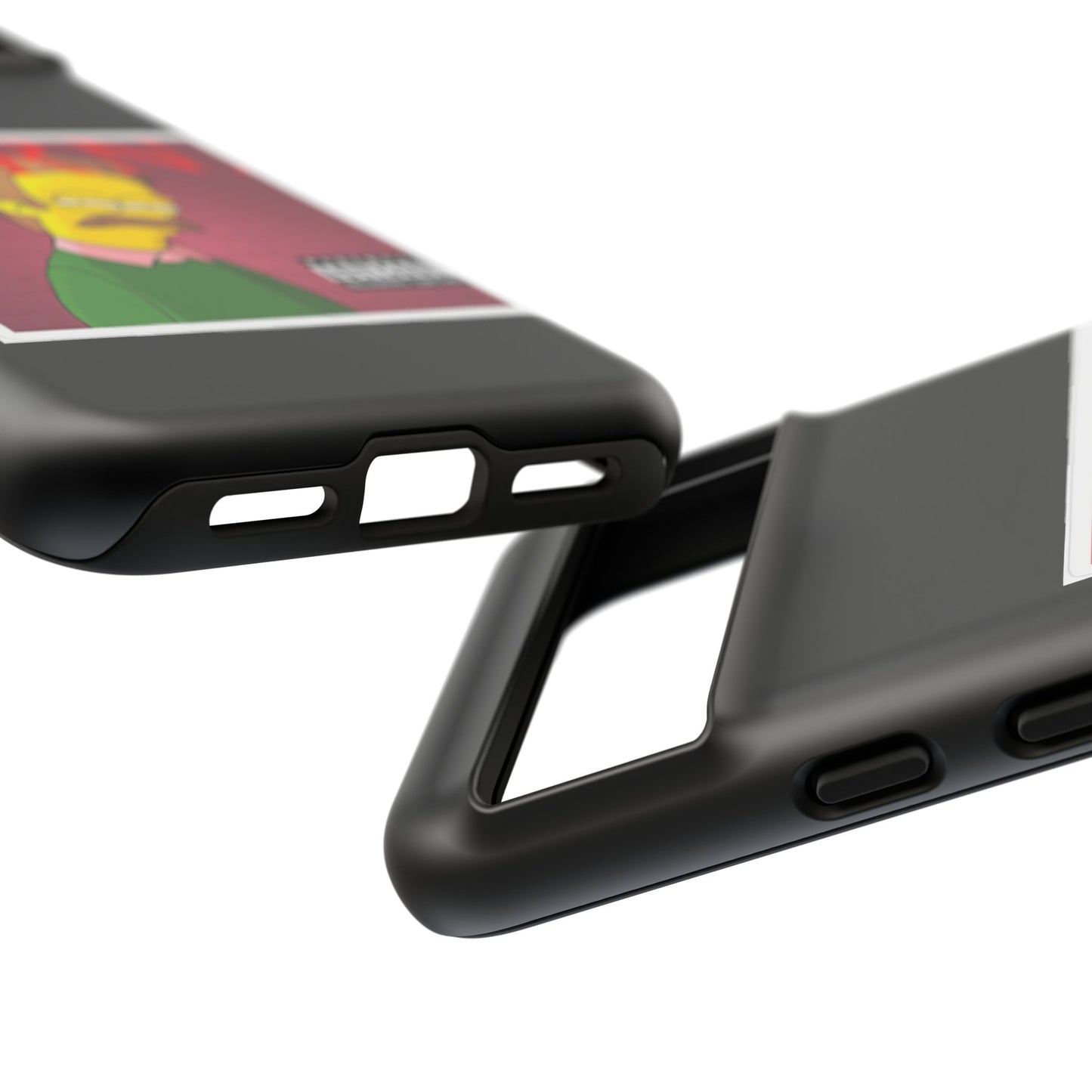 Kendrick Lamar X Simpsons "DARN" Ned Flanders Tough Phone Case – Funny Rap Mashup Cover for iPhone, Samsung, & More