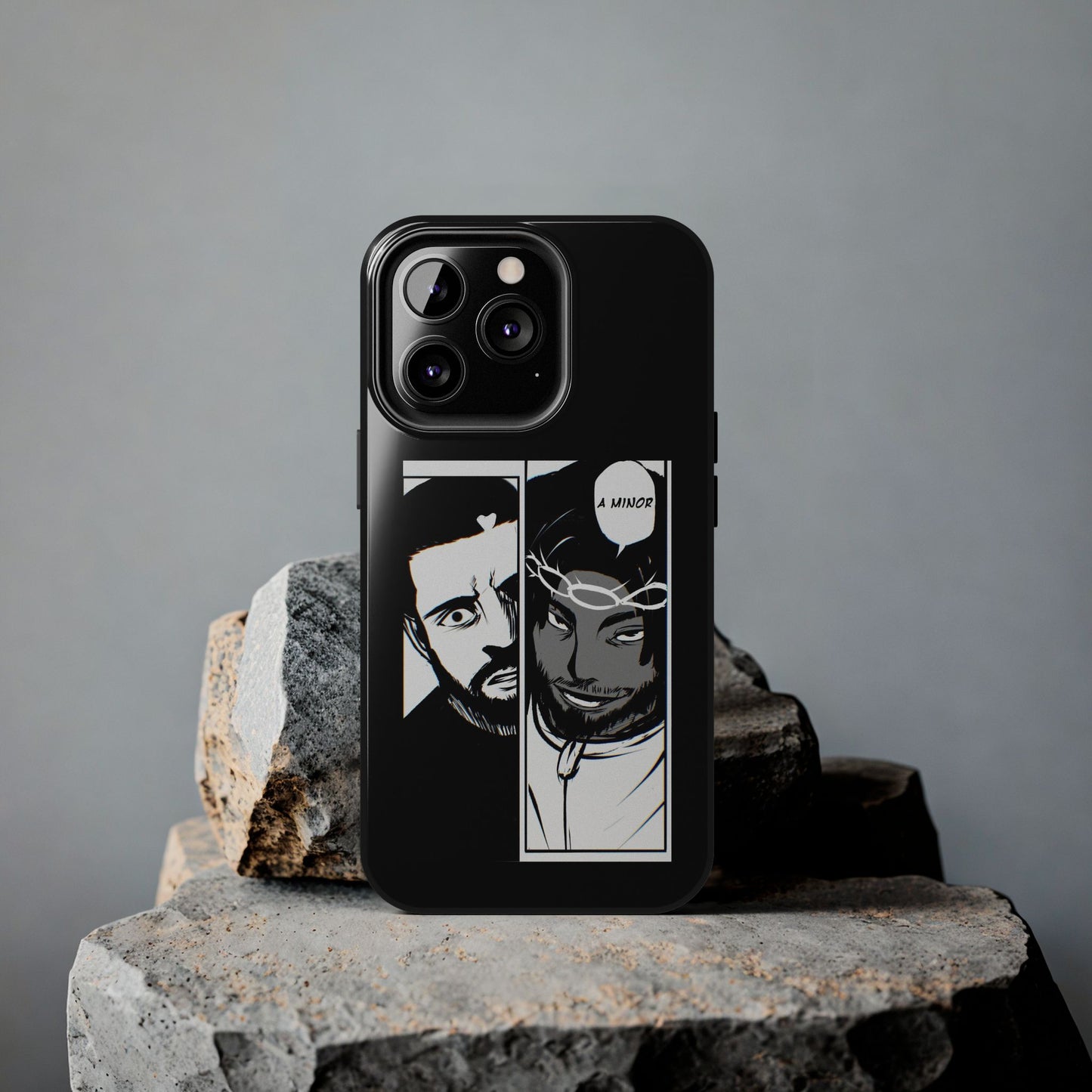 Kendrick Lamar Drake Anime Battle - Phone Case