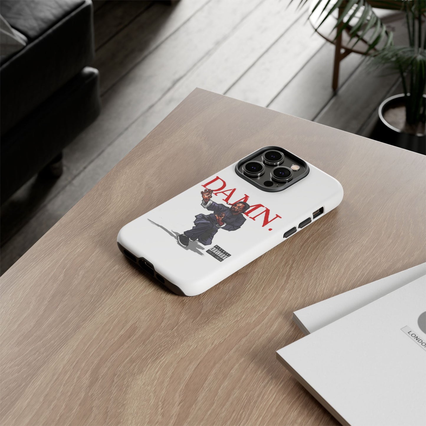 Kendrick Lamar “Kung Fu Kenny” DAMN Album Tough Phone Case – Shockproof Dual Layer Cover