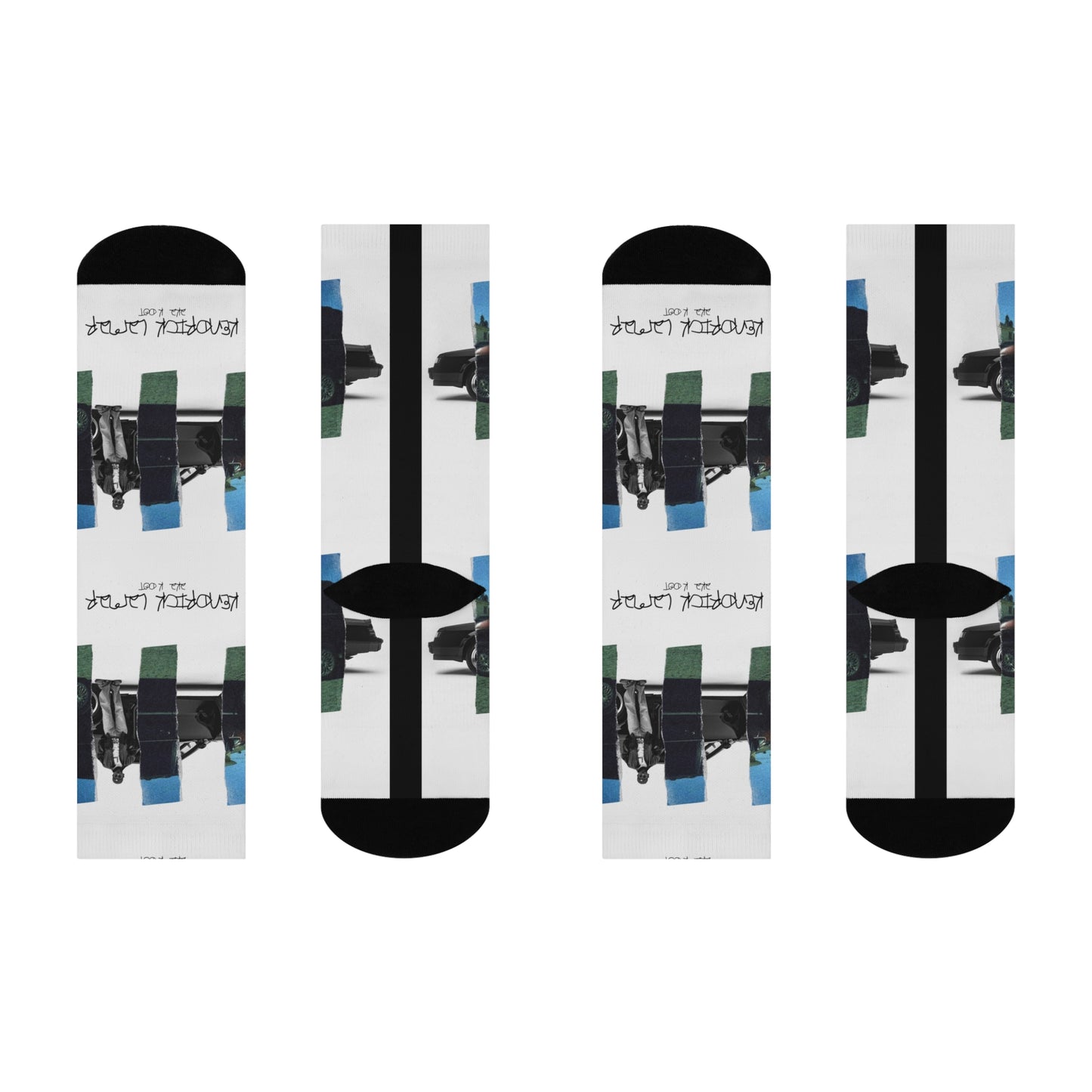Kendrick Lamar GNX x Good Kid, m.A.A.d City Mashup Socks – Artistic Cushioned Crew Streetwear