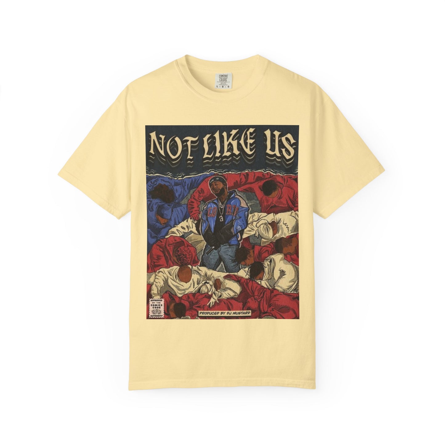 Kendrick Lamar "Not Like Us" Comic Cover - T-shirt