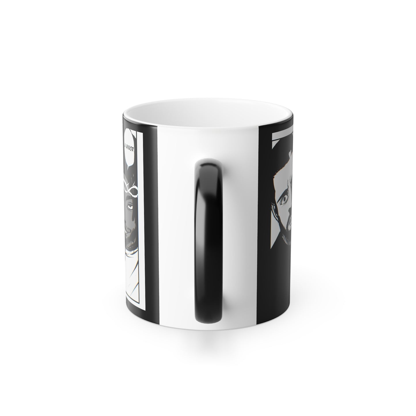Kendrick Lamar Drake Anime Battle - Mug/Color Morphing Mug, 11oz