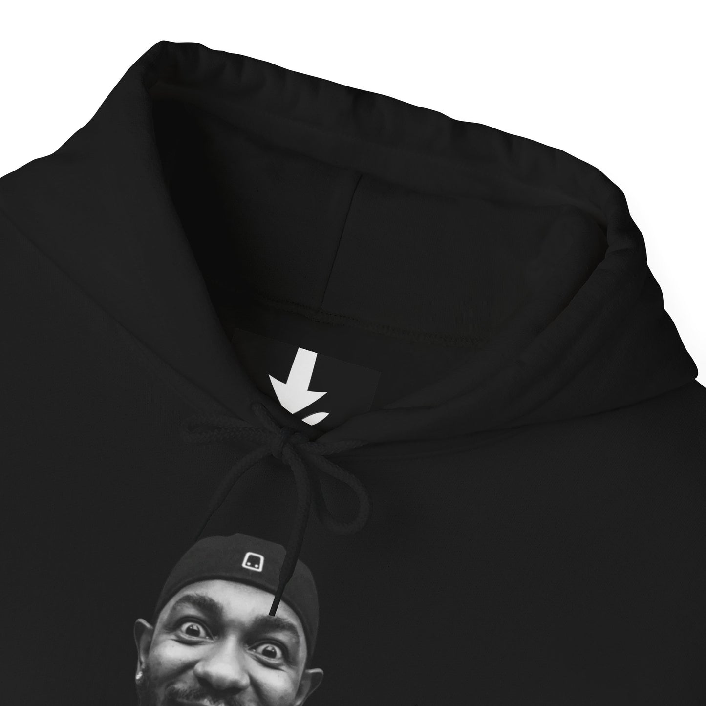 Kendrick Lamar Meme Face Mustard - Hooded Sweatshirt