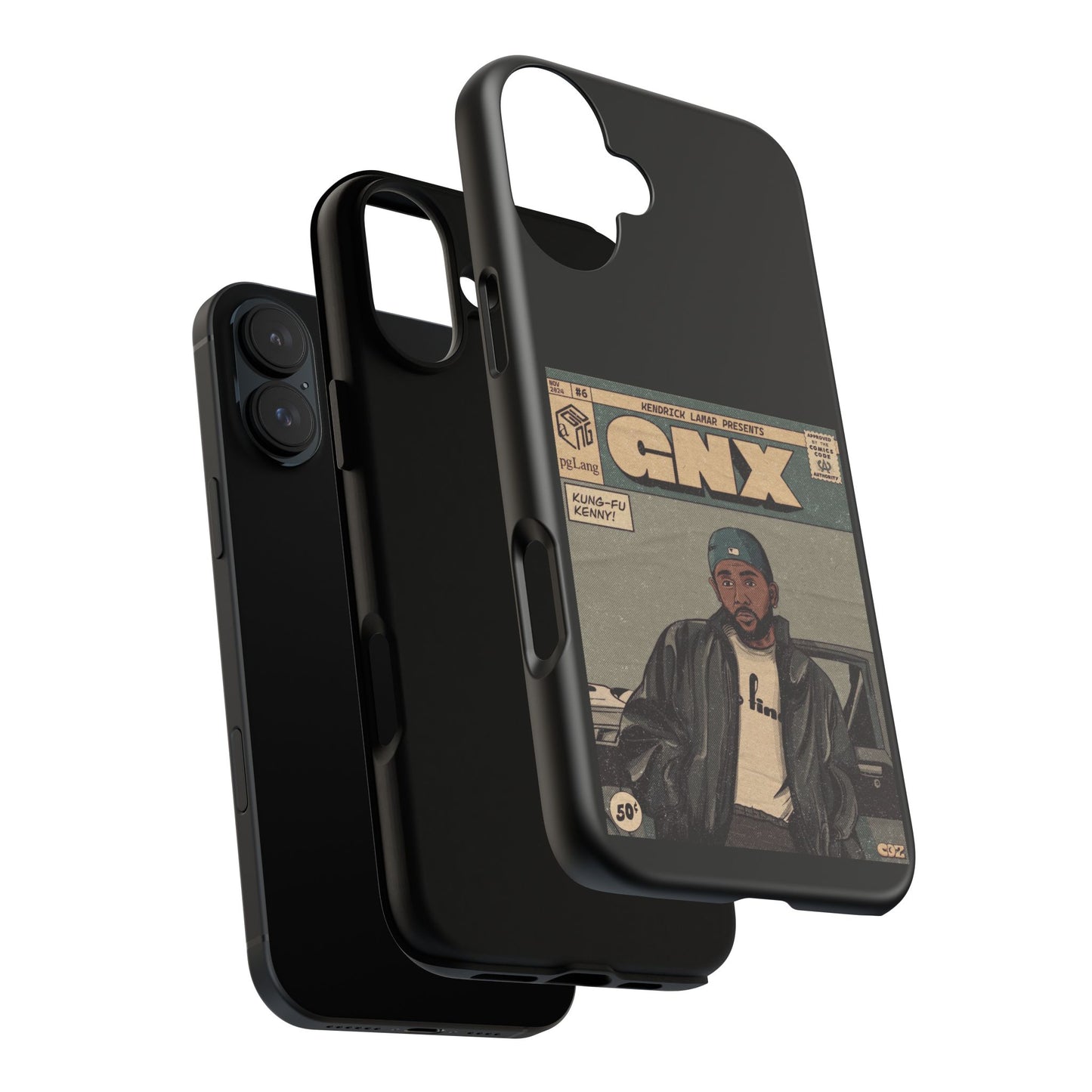 Kendrick Lamar "GNX" Comic Book Phone Case – Tough Shockproof Cover for iPhone, Samsung, & More