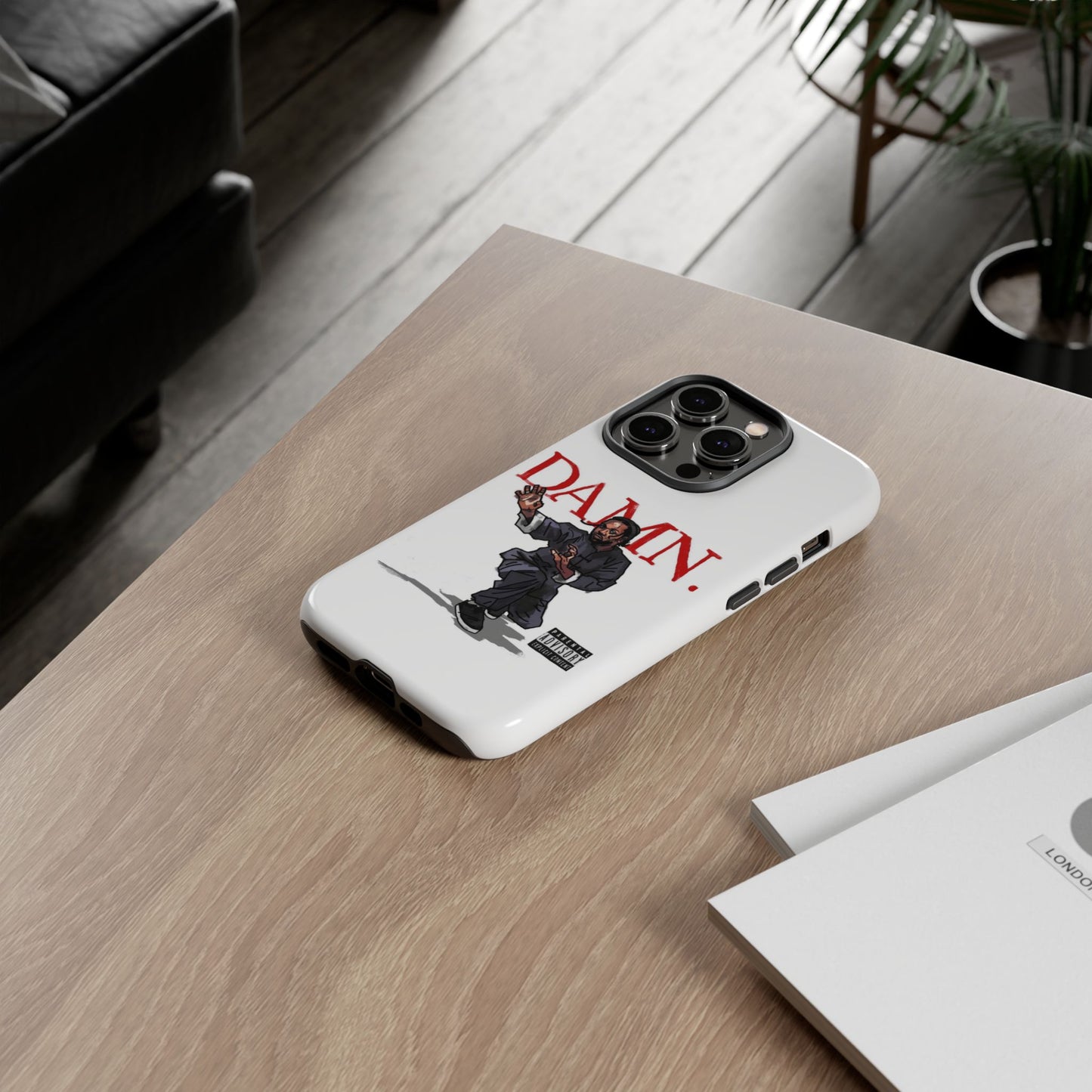 Kendrick Lamar “Kung Fu Kenny” DAMN Album Tough Phone Case – Shockproof Dual Layer Cover