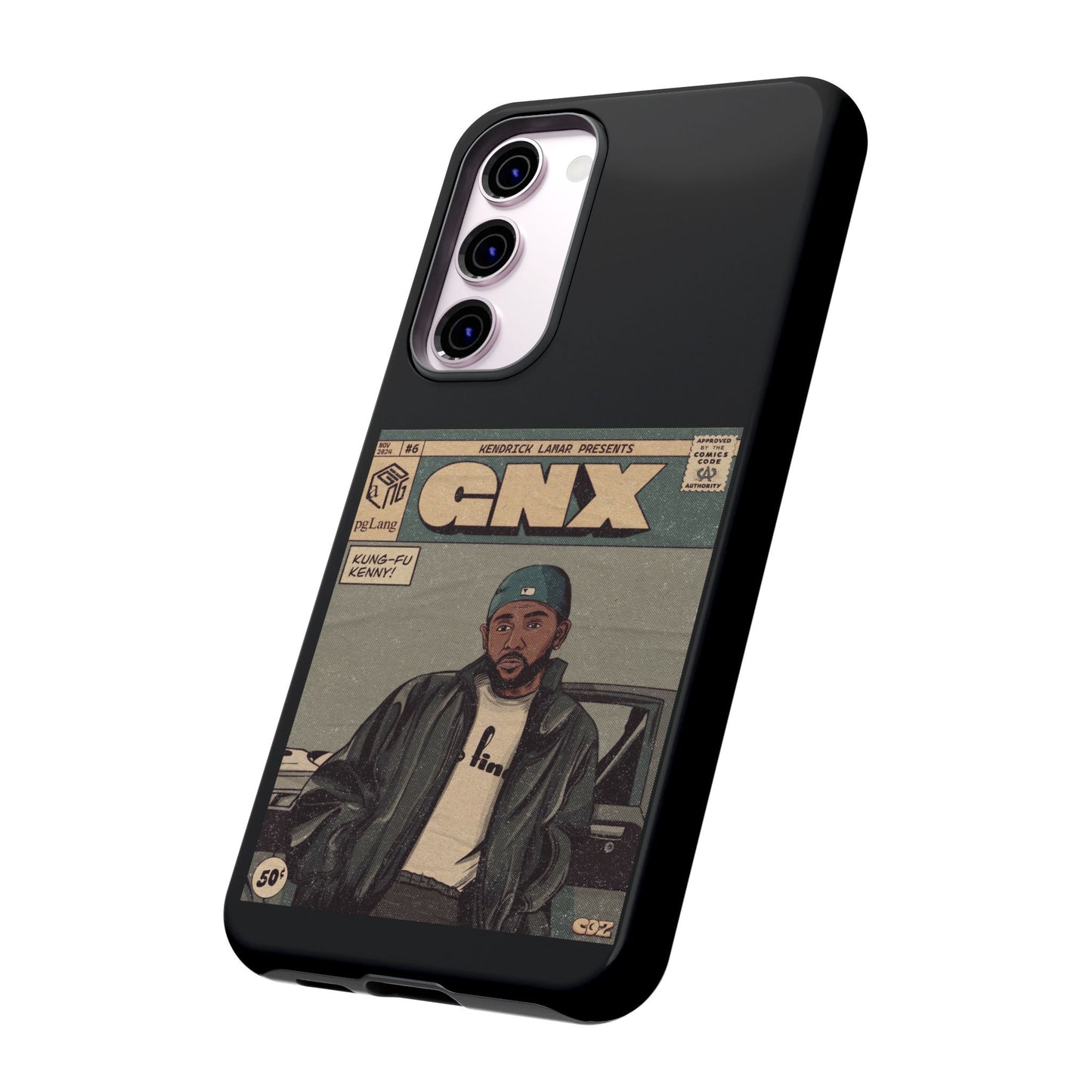 Kendrick Lamar "GNX" Comic Book Phone Case – Tough Shockproof Cover for iPhone, Samsung, & More