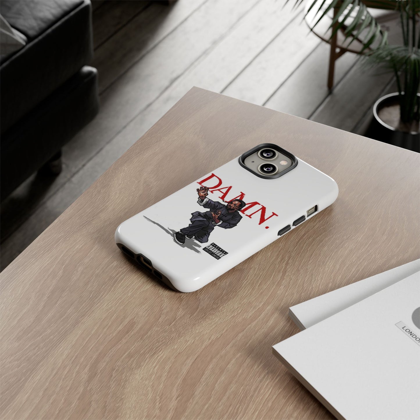 Kendrick Lamar “Kung Fu Kenny” DAMN Album Tough Phone Case – Shockproof Dual Layer Cover