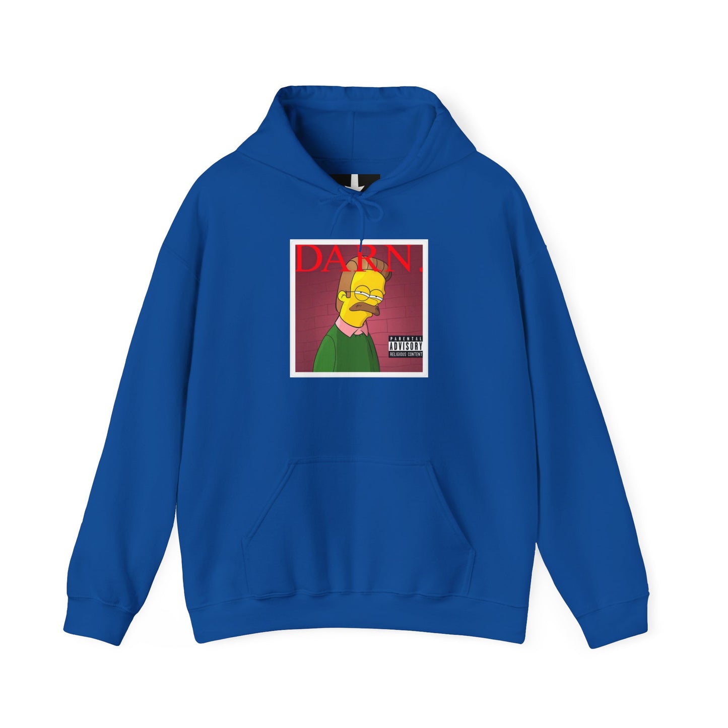 Kendrick Lamar X Simpsons "DARN" Ned Flanders Mashup Hoodie – Funny Rap Streetwear
