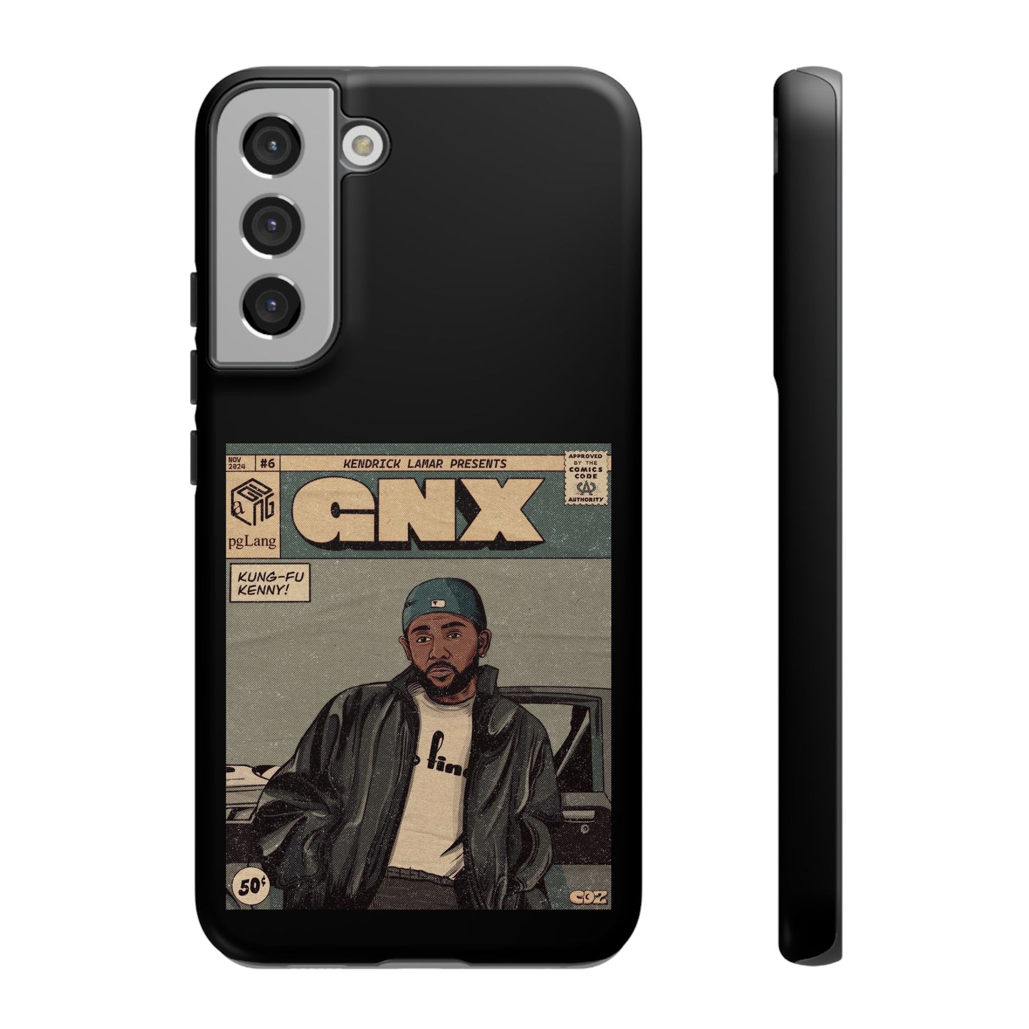 Kendrick Lamar "GNX" Comic Book Phone Case – Tough Shockproof Cover for iPhone, Samsung, & More