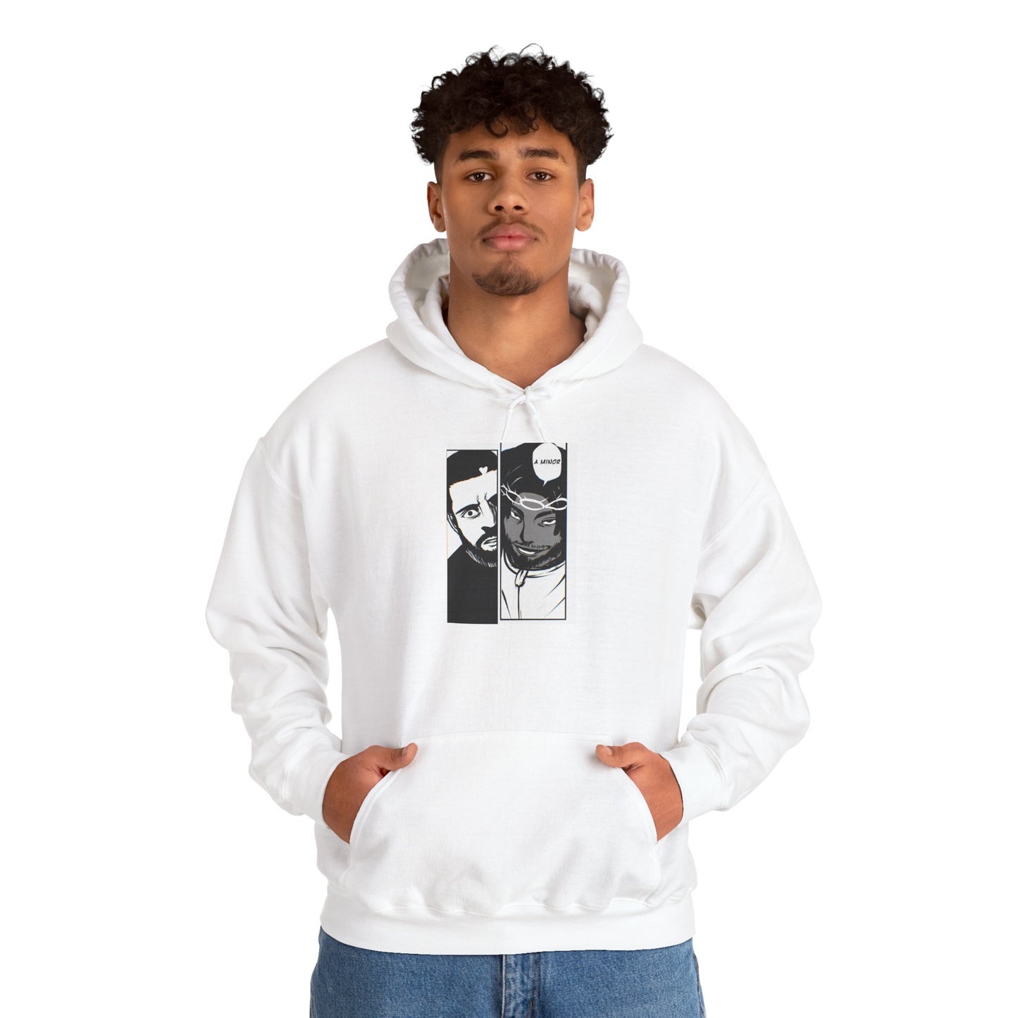 Kendrick Lamar Drake Anime Battle - Hooded Sweatshirt