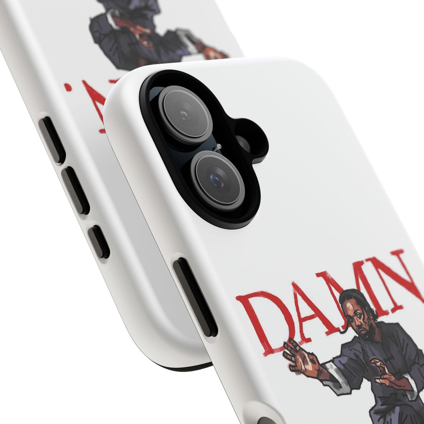 Kendrick Lamar “Kung Fu Kenny” DAMN Album Tough Phone Case – Shockproof Dual Layer Cover