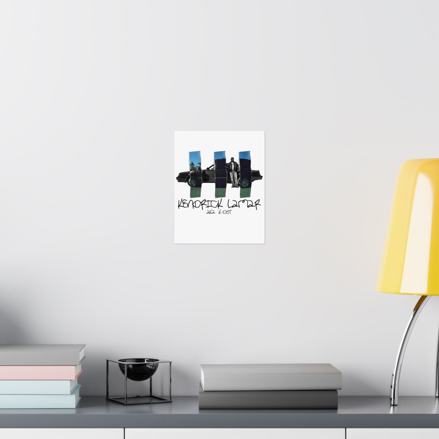 Kendrick Lamar GNX + Good Kid, m.A.A.d City Mashup Poster, Matte – Rap Wall Art, Hip-Hop Home Decor, Urban Music Print, Gift for Fan