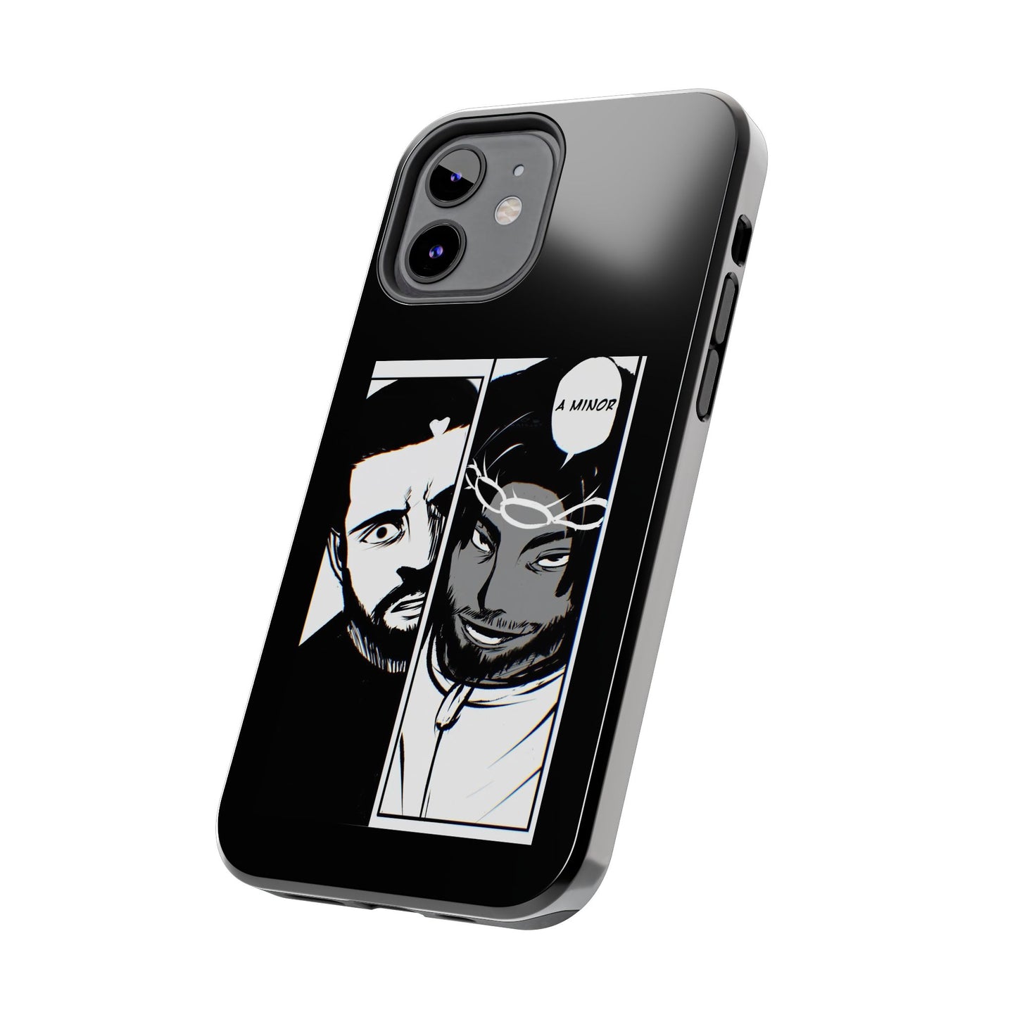 Kendrick Lamar Drake Anime Battle - Phone Case