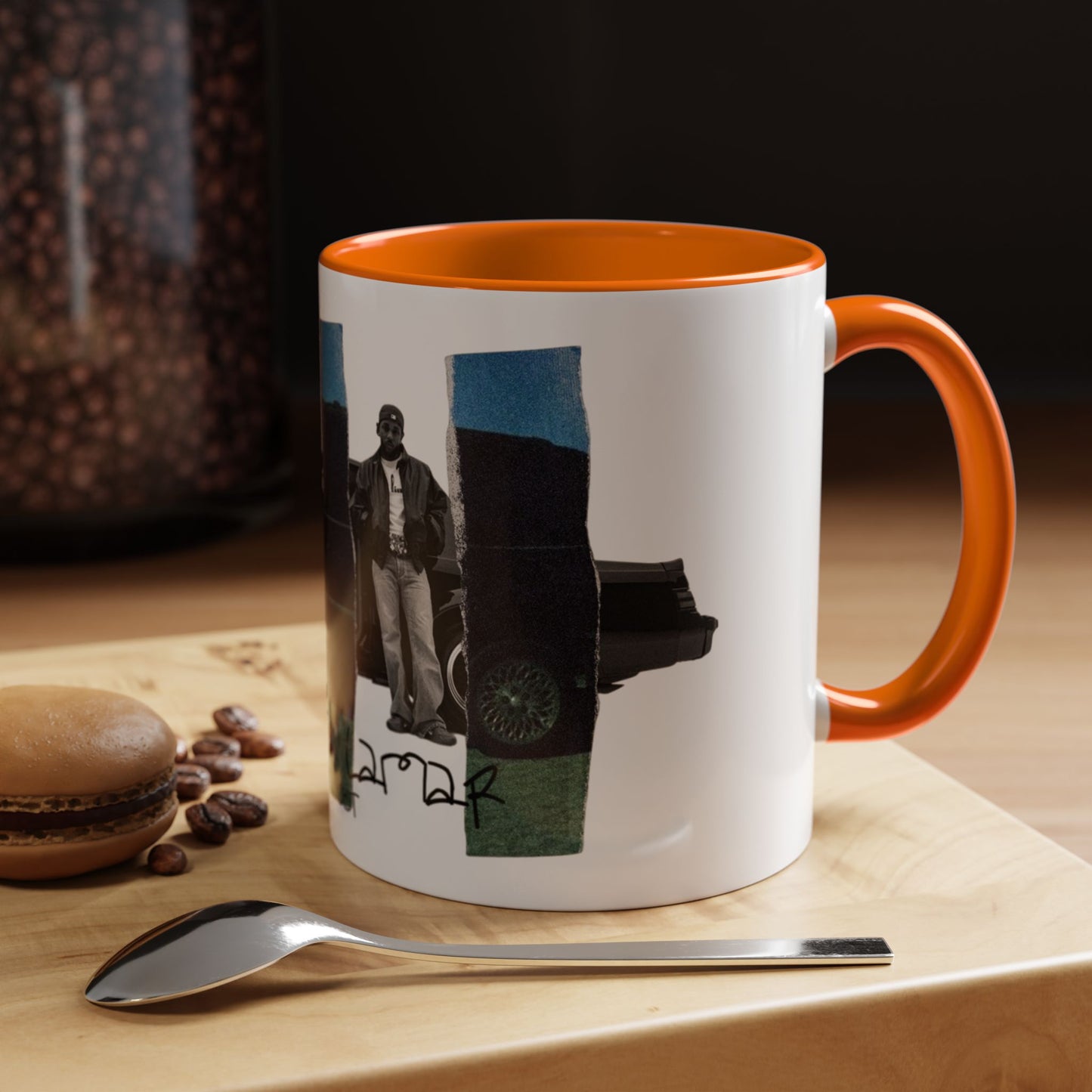 Kendrick Lamar GNX x Good Kid, M.A.A.D City Mashup Mug – Hip-Hop Fan Art Accent Coffee Cup