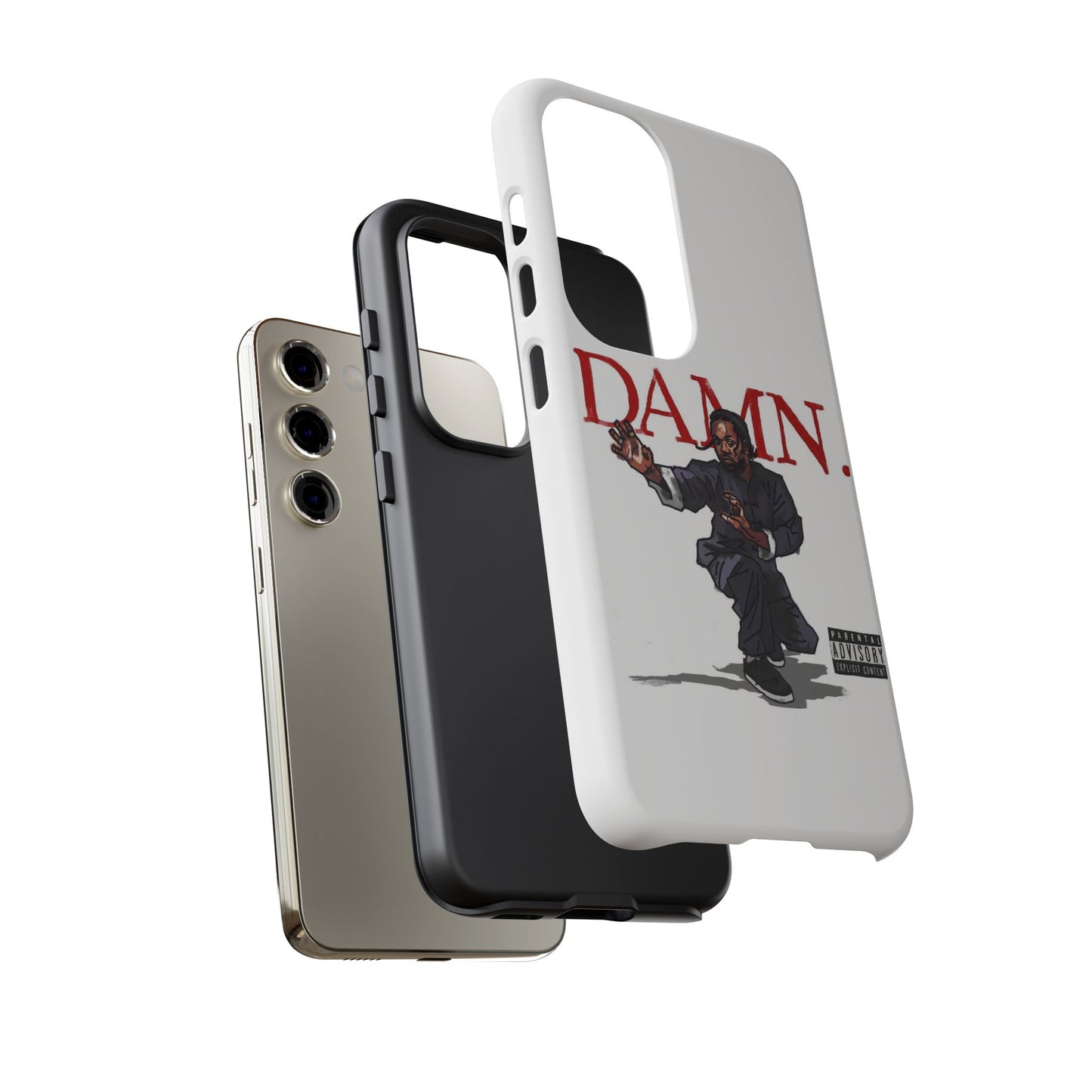 Kendrick Lamar “Kung Fu Kenny” DAMN Album Tough Phone Case – Shockproof Dual Layer Cover