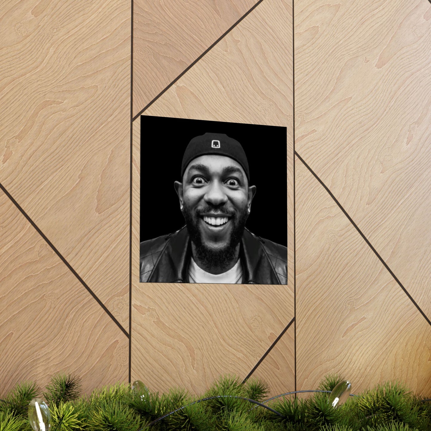 Kendrick Lamar Meme Face Mustard - Matte Posters