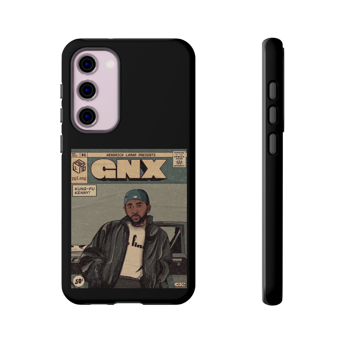 Kendrick Lamar "GNX" Comic Book Phone Case – Tough Shockproof Cover for iPhone, Samsung, & More