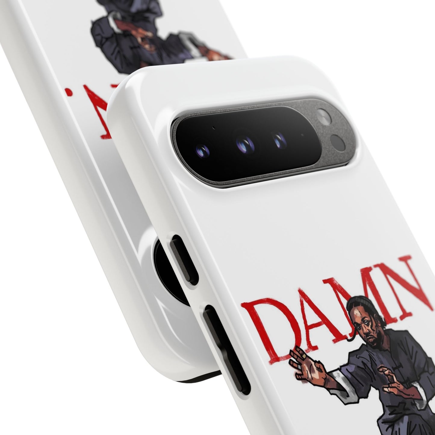 Kendrick Lamar “Kung Fu Kenny” DAMN Album Tough Phone Case – Shockproof Dual Layer Cover