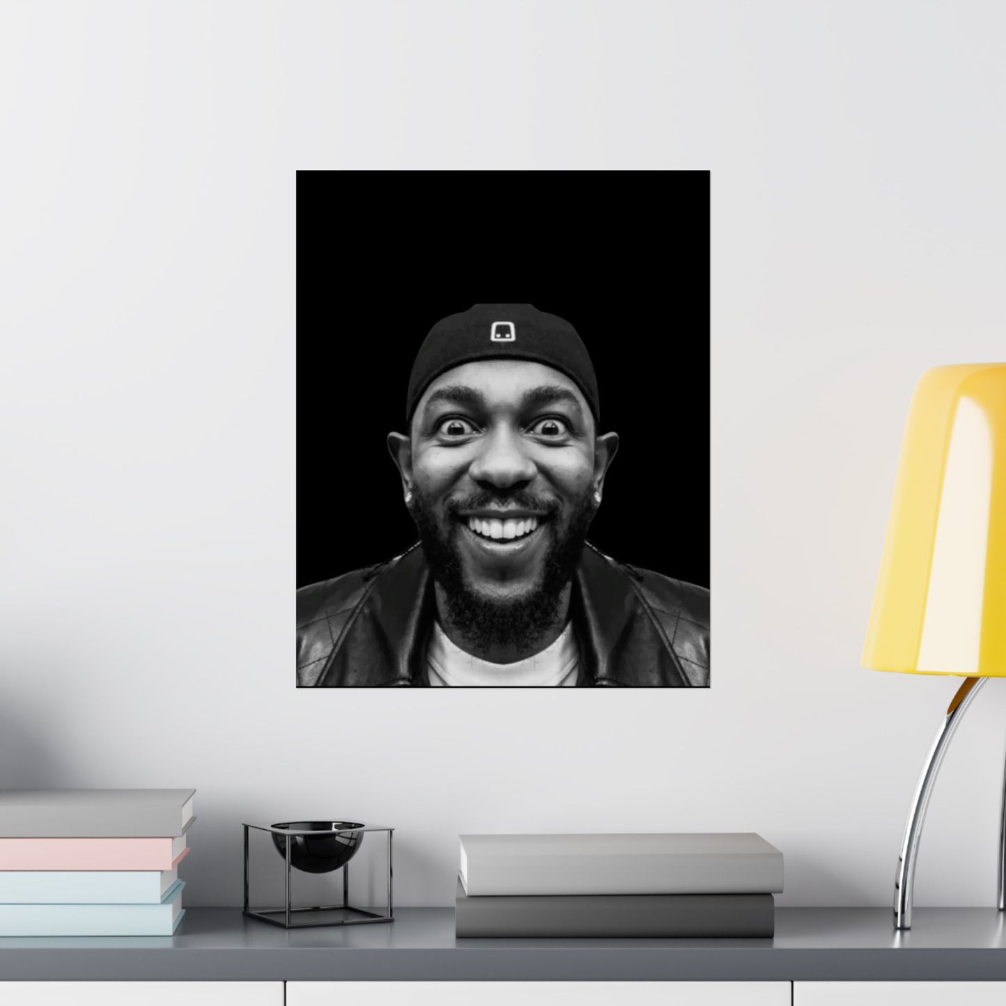 Kendrick Lamar Meme Face Mustard - Matte Posters