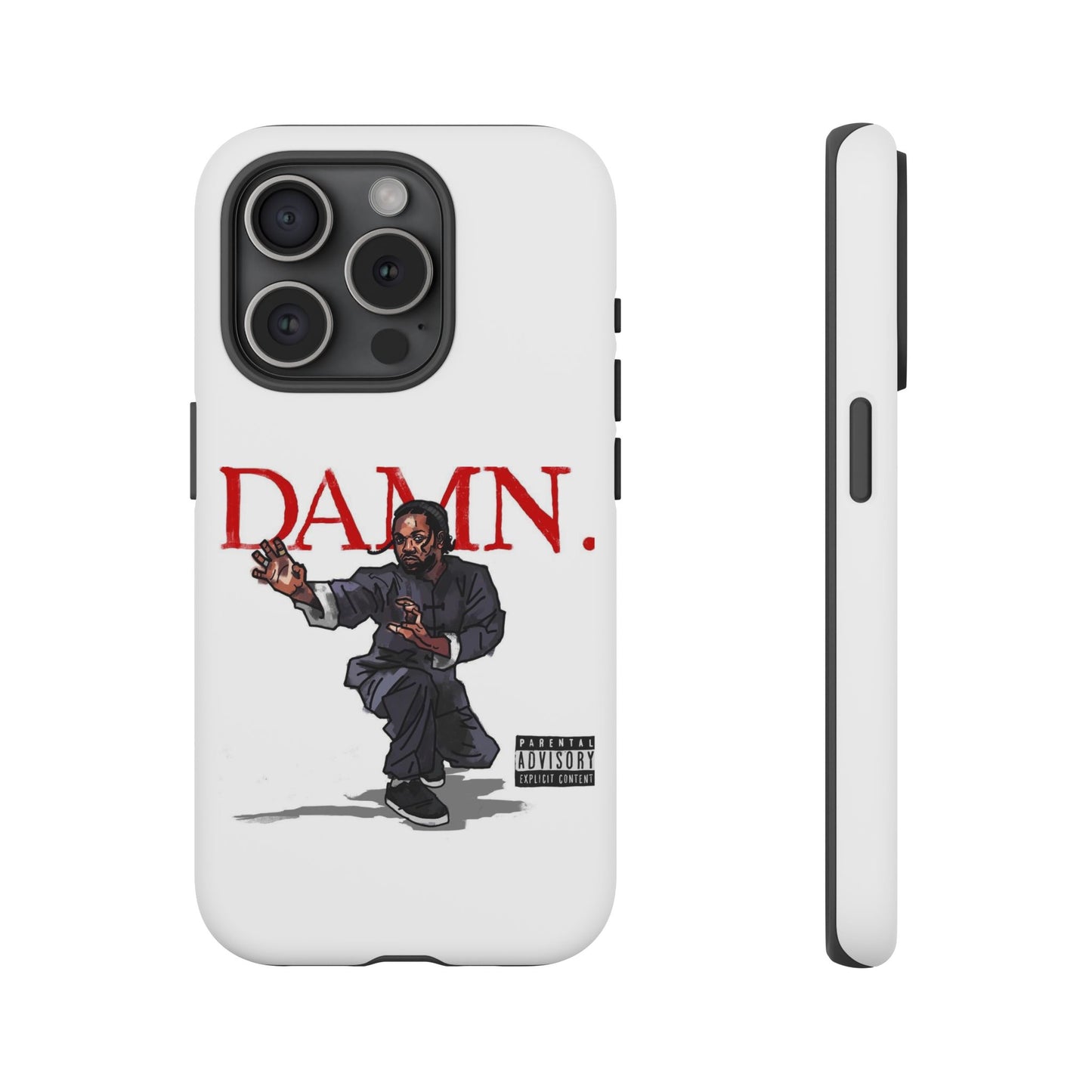 Kendrick Lamar “Kung Fu Kenny” DAMN Album Tough Phone Case – Shockproof Dual Layer Cover