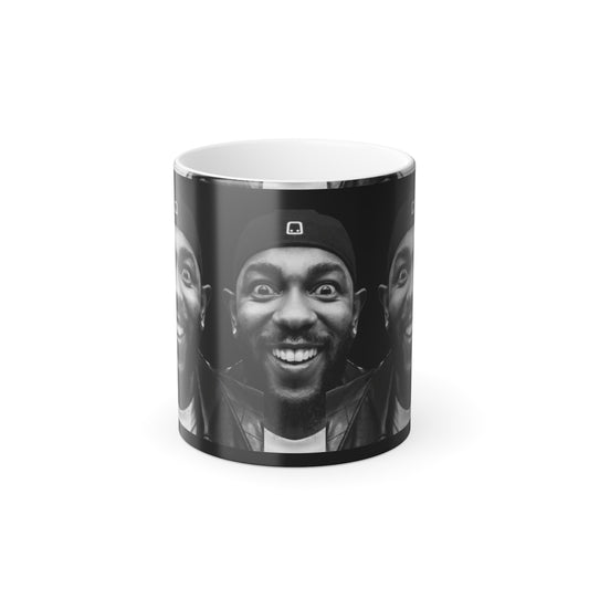 Kendrick Lamar Meme Face Mustard - Mug - Color-Changing
